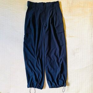 Gap oversized pants- black- size S